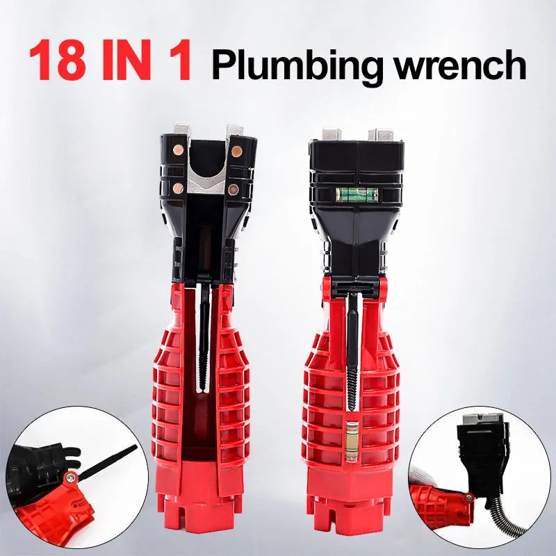 SLADE 8/18-in-1 Universal Faucet Sink Plumbing Wrench Tool Set Plumbing Wrench Set Oasis Select