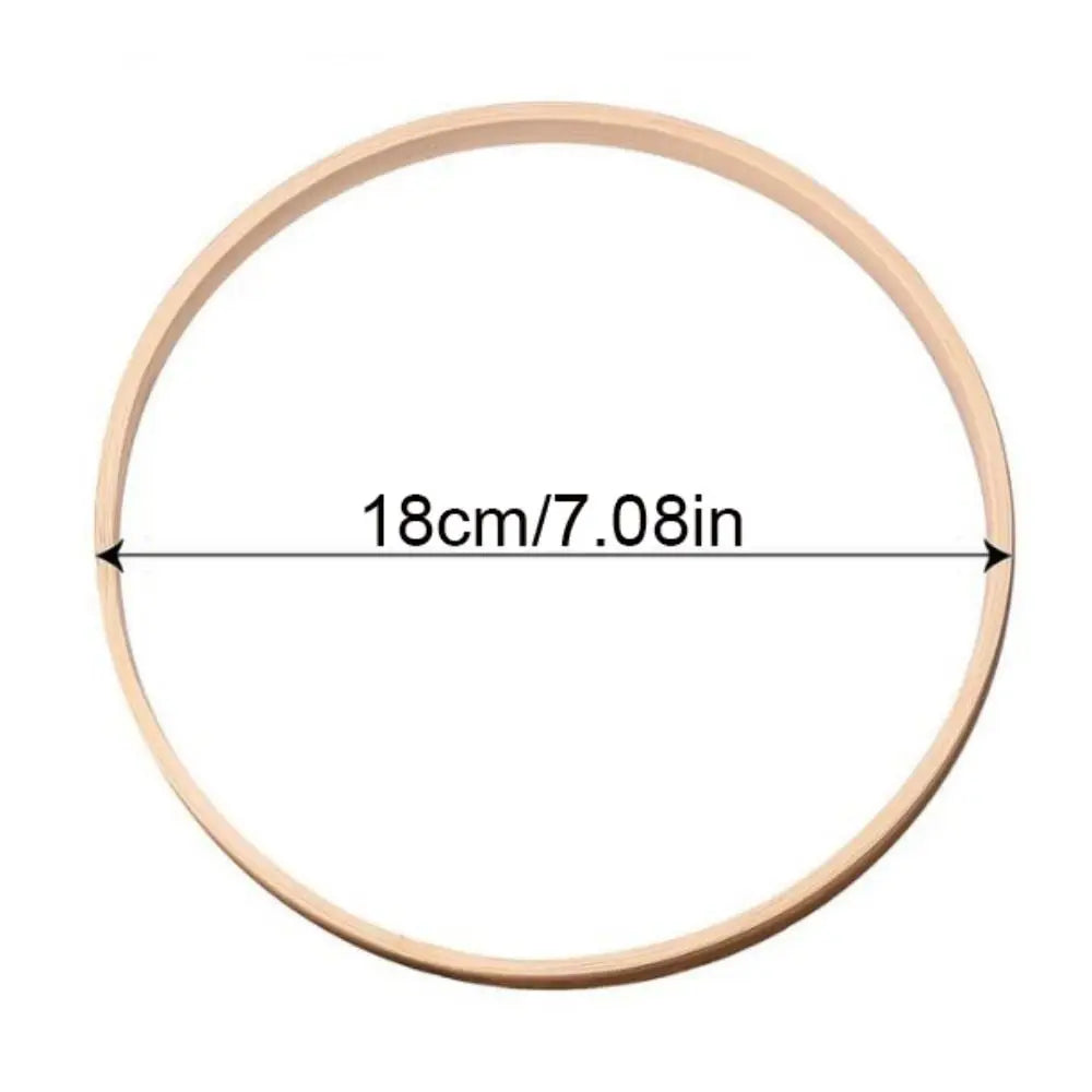 Bamboo Wreath Hoop Ring 10–30cm | DIY Crafts & Floral Décor