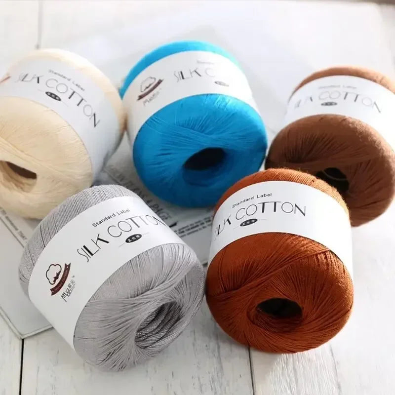 Luxurious Blend Fiber Cozy Infant Comfort Delicate Crocheting Material Handwoven Baby Garments DIY Crafting Supplies Soft Thread Oasis Select