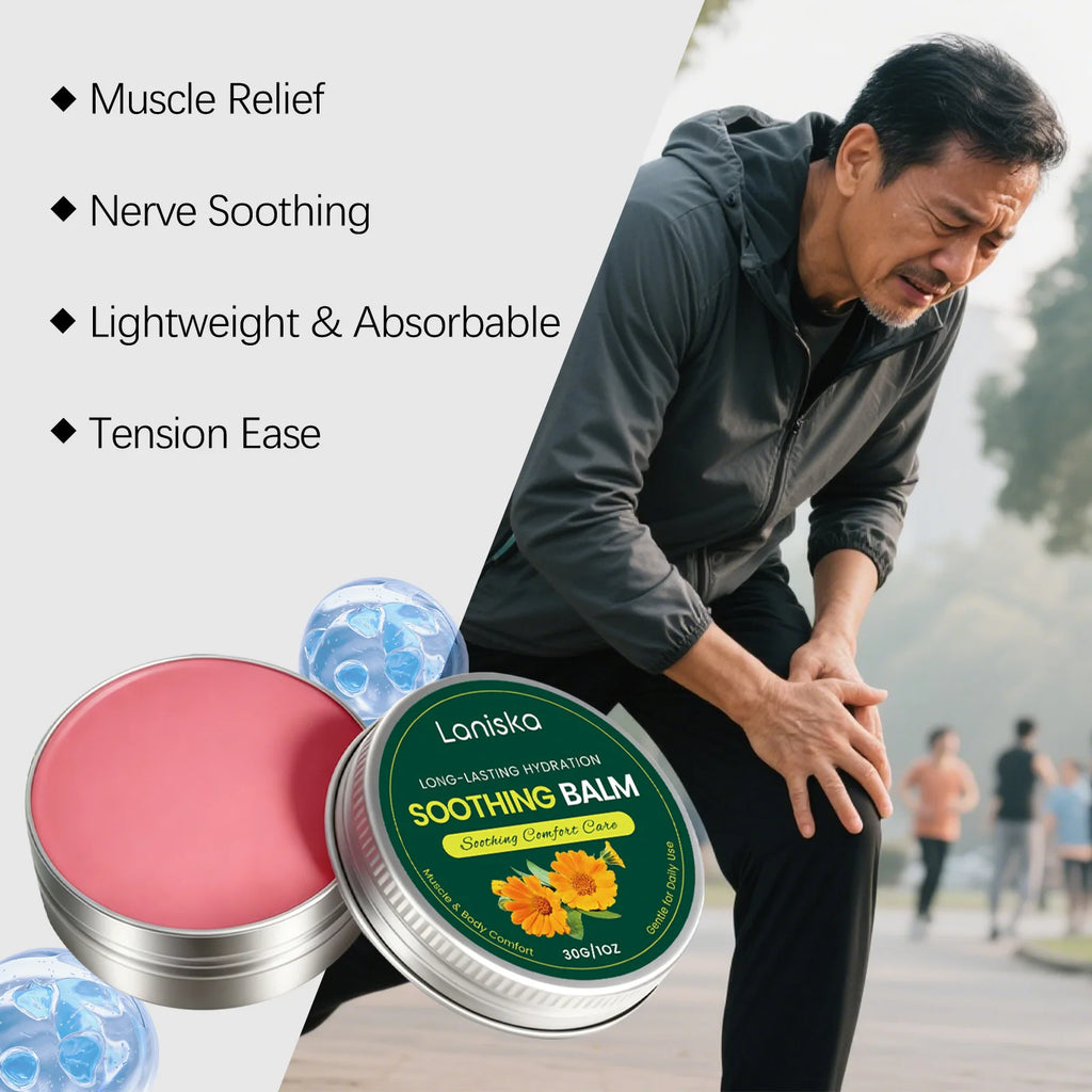 Laniska Natural Massage Balm – Joint, Knee & Neck Daily Care Massage Balm Ointment Oasis Select