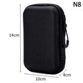 Hard Shell EVA Case – Mini Portable Digital Accessories Organizer Accessories Organizer Case Oasis Select 8