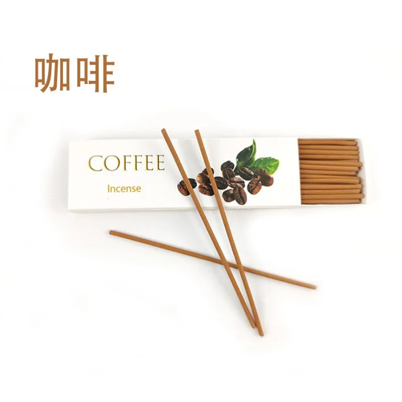 4 Exquisite Boxed Sets of Incense Sticks, 12cm Long Incense Sticks Are Very Popular | For Home Decoration Long-Lasting Fragrance Oasis Select COFFEE 4 box