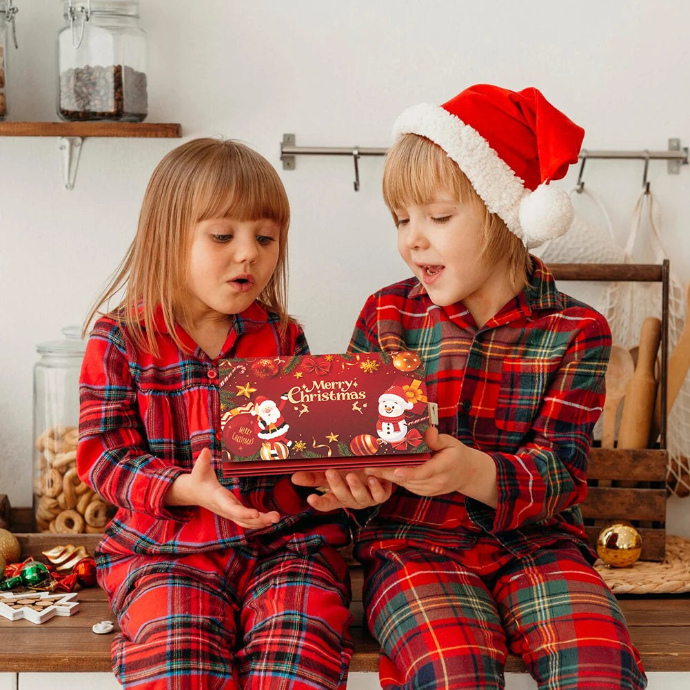 Christmas Cash Gift Envelope Box | Novelty Money Holder Set