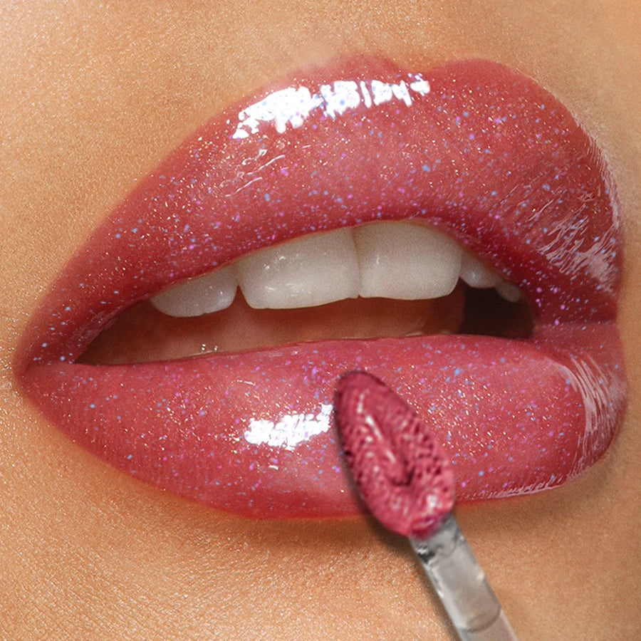 KAFURUX 6-Color Glitter Lip Gloss – Shimmer Pearlescent Set