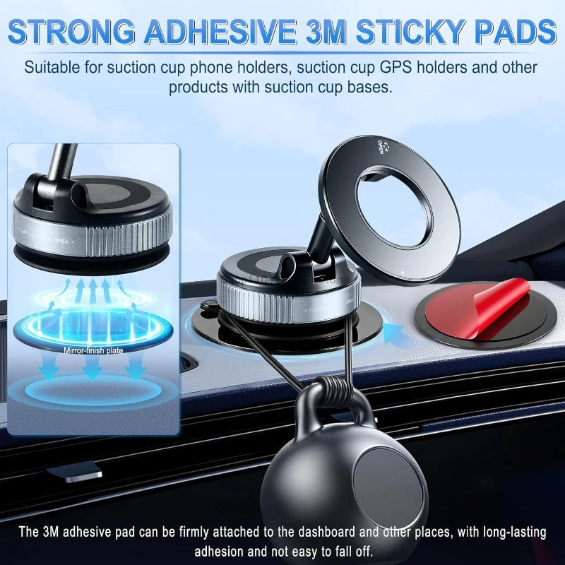Mobile Phone Sticker Car Suction Cup Adhesive Sticker Disc Pad Base for GPS Mobile Phone Stand Bracket Holder Camera Stand Mount Oasis Select
