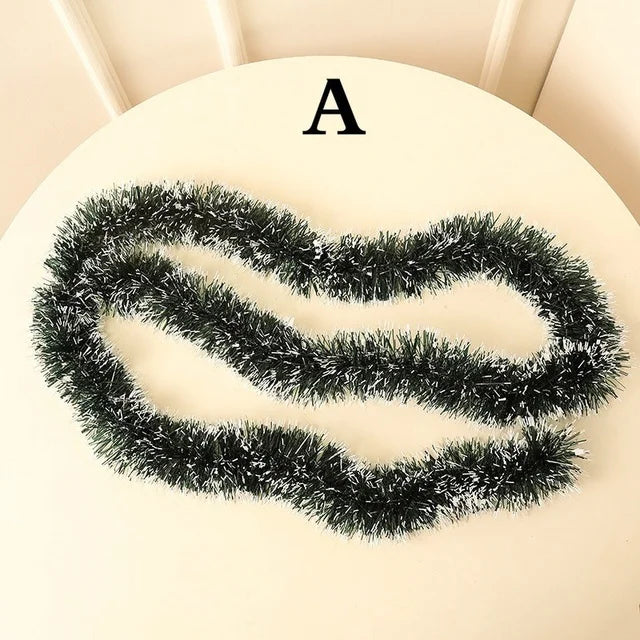 2M Christmas Ribbon Garland with Bows – Tree & Party Decor Christmas Ribbon Garland Oasis Select A
