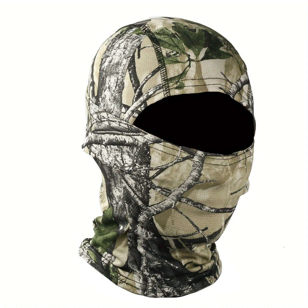 Camouflage Balaclava Hat Cycling Full Face Mask Outdoor Sports Hunting Hiking Ski Mask Motorcycle Helmet Inner Cap Oasis Select High mountain leaves