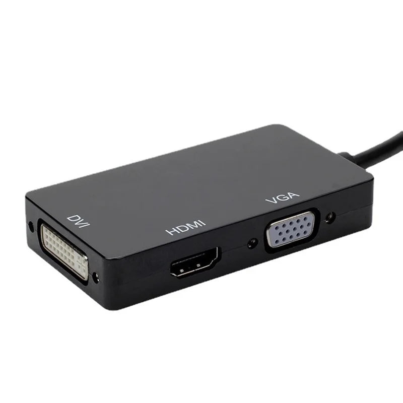 1080P Displayport DP TO HDMI-Compatible DVI VGA Adapter HUB For Projector TV Laptop PC Display Port Converter Connector cable Oasis Select