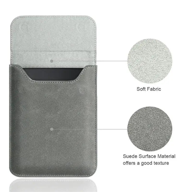 Matte Frosted Carrying Sleeve With Magnetic Closure Soft Lining For Travel Commute Daily Reading Oasis Select