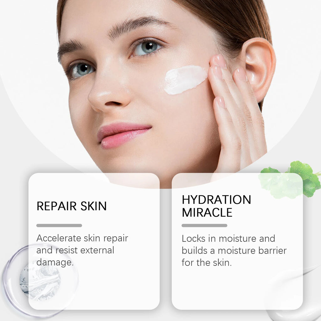 Centella Serum Rejuvenating Brightening Facial Skin Pores Repair Redness Moisturizing Calming Essence Korean Skin Care Products Oasis Select
