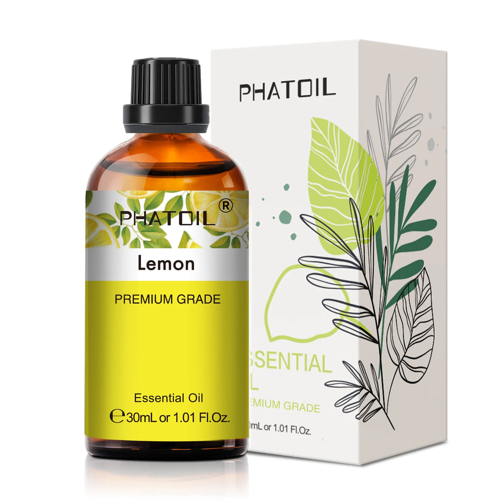 PHATOIL Pure Essential Oils 30ml | Aromatherapy Diffuser Set
