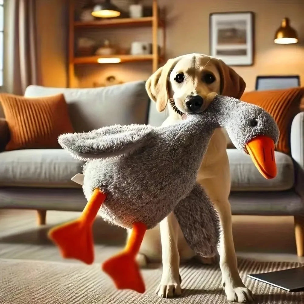 50cm Cute Energy Release Duck Dogs Toy Goose Dolls Colorful Pet Companion Toy Cartoon Portable Cats Toy Oasis Select