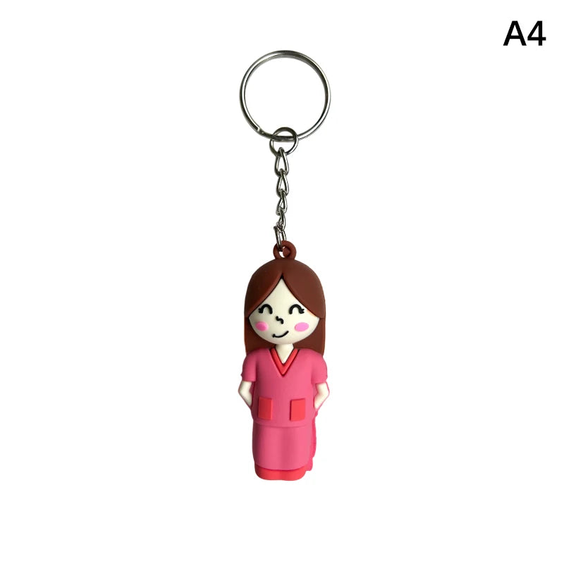 Paw Print Girl Shaped Ampoule Bottle Opener Keychain Rubber Cutter Aid Medication Vial Breaker Tool For Home Nurses And Doctors Oasis Select A4