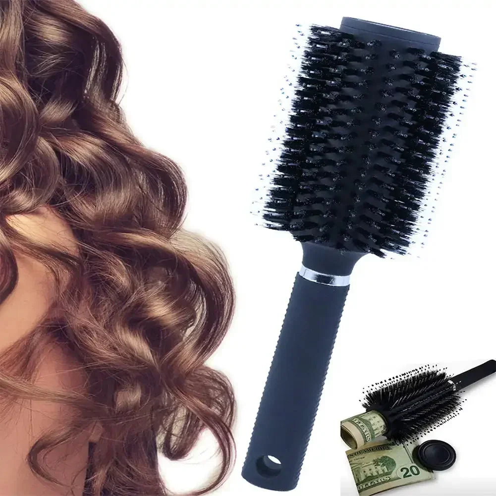 Hair Comb Secret Stash Hidden Safe Diversion Brush Key Safe Box Hiding Diamond Jewelry Storage Discreet Secret Removable Lid Oasis Select