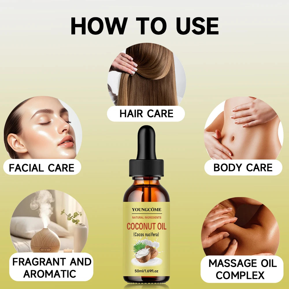 Coconut Hair Care Oil – Nourish Scalp & Reduce Breakage