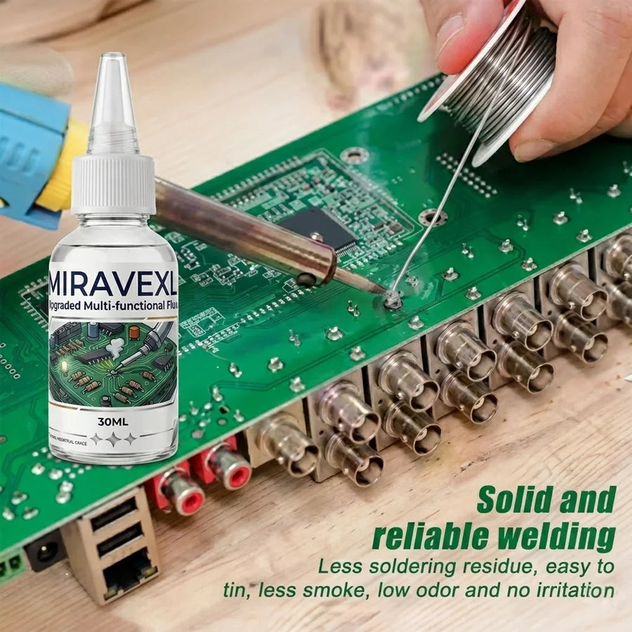 Upgraded Multi-functional Liquid Flux for Stainless Steel Copper Iron Nickel Galvanized Sheet Metal Soldering Solder. Oasis Select