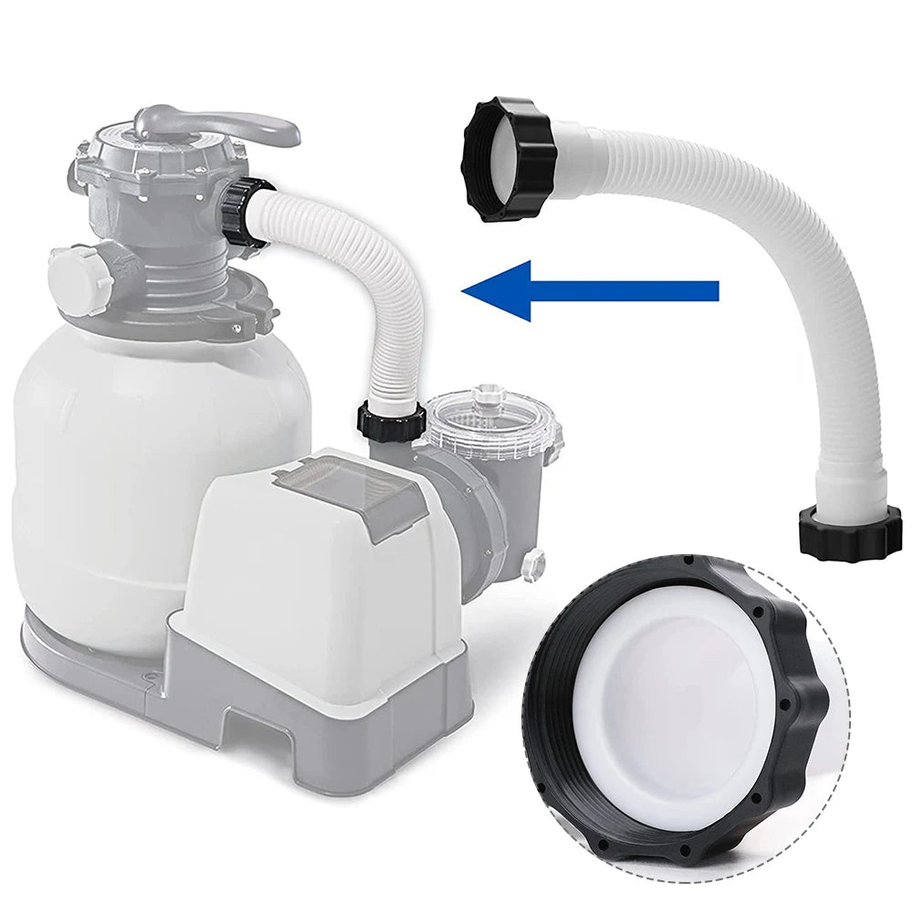 11535 Pool Pump Hose 16 Inch Pool Hoses Interconnecting Hose for Intex Filter Pumps Saltwater Systems for Intex Pool Accessories Oasis Select