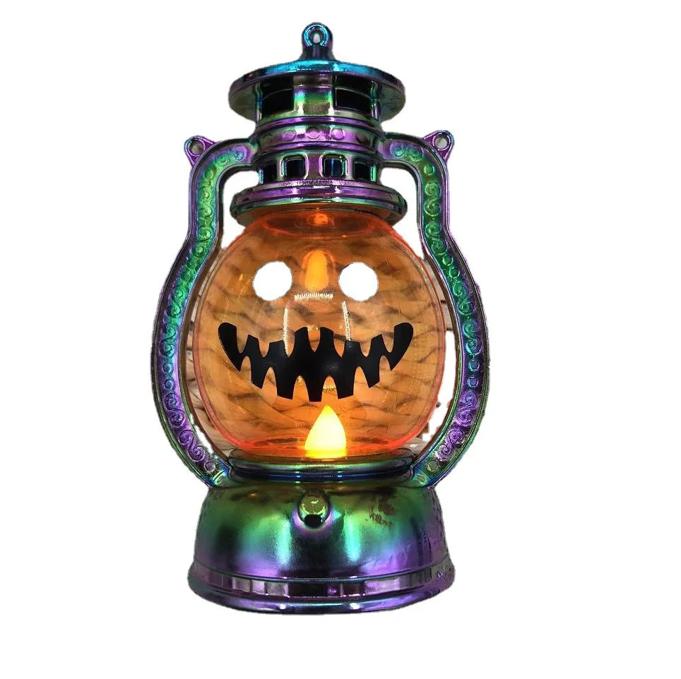 Halloween Decoration Jack-o '-lantern Easter Plastic Electronic Candle Portable Jack-o' -lantern Oasis Select