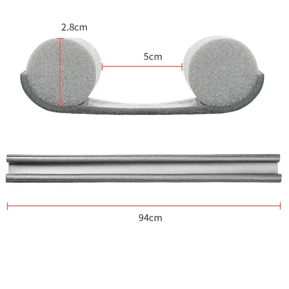 Anti-Insect Door Bottom Seal Strip Heat Preservation Dustproof Length Adjustable Door Sealing Strip Windshield Soundproof Door Oasis Select