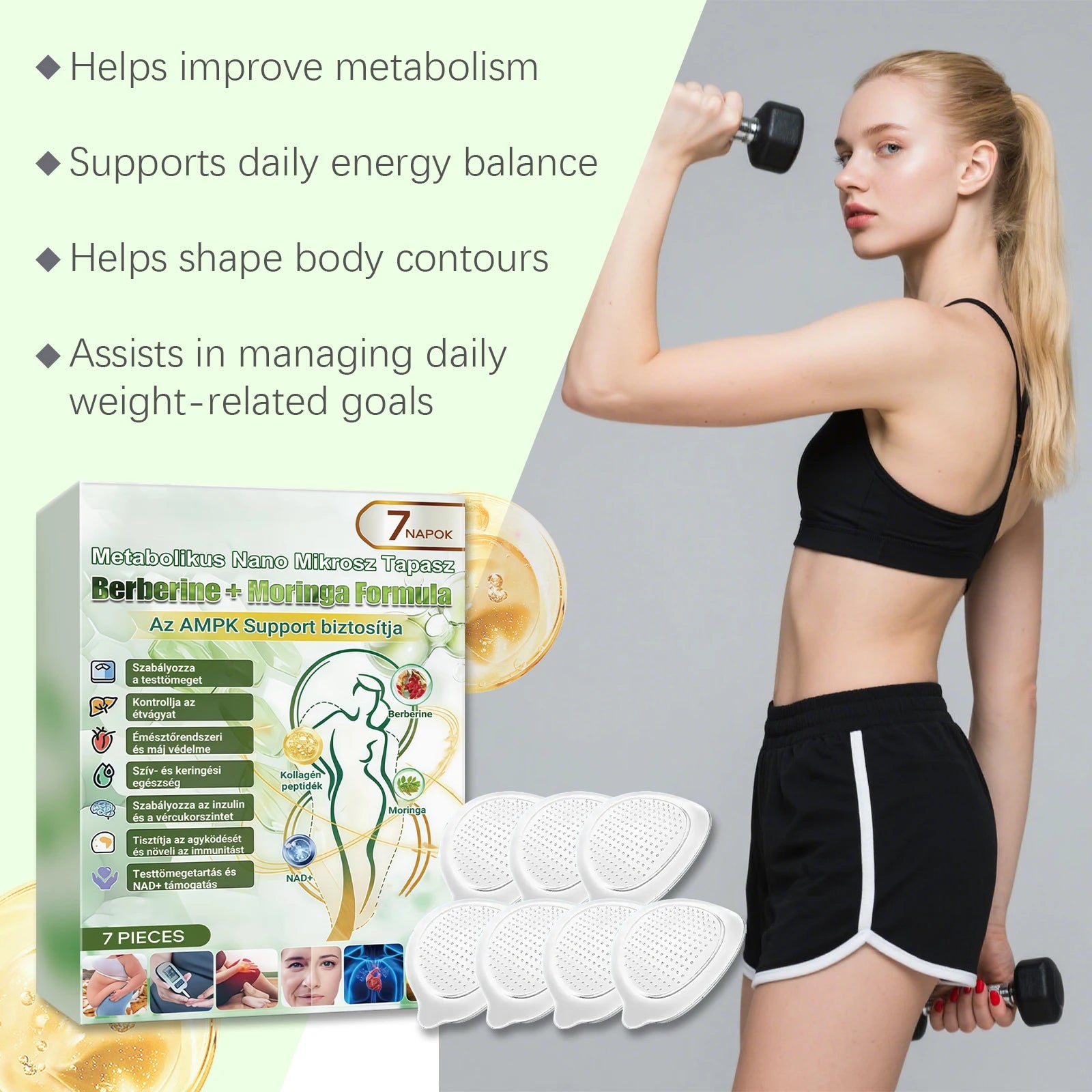 Advanced Nano Microneedle Patch For Body Skin External Application Care Sticker Breathable Daily Use Firming Skin Adhesion≤0.3mm Oasis Select