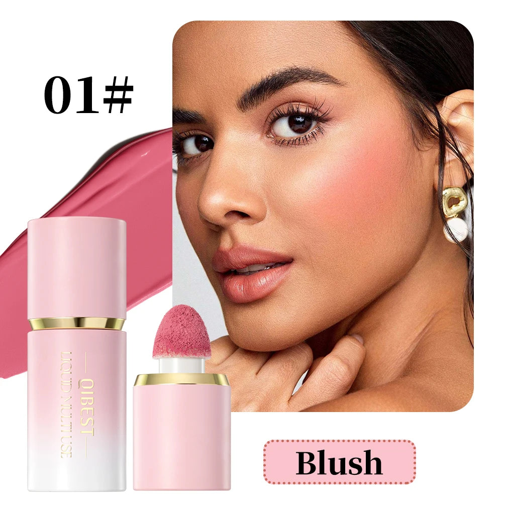 QiBest Liquid Blush Highlighter & Contour Stick – 6 Shades