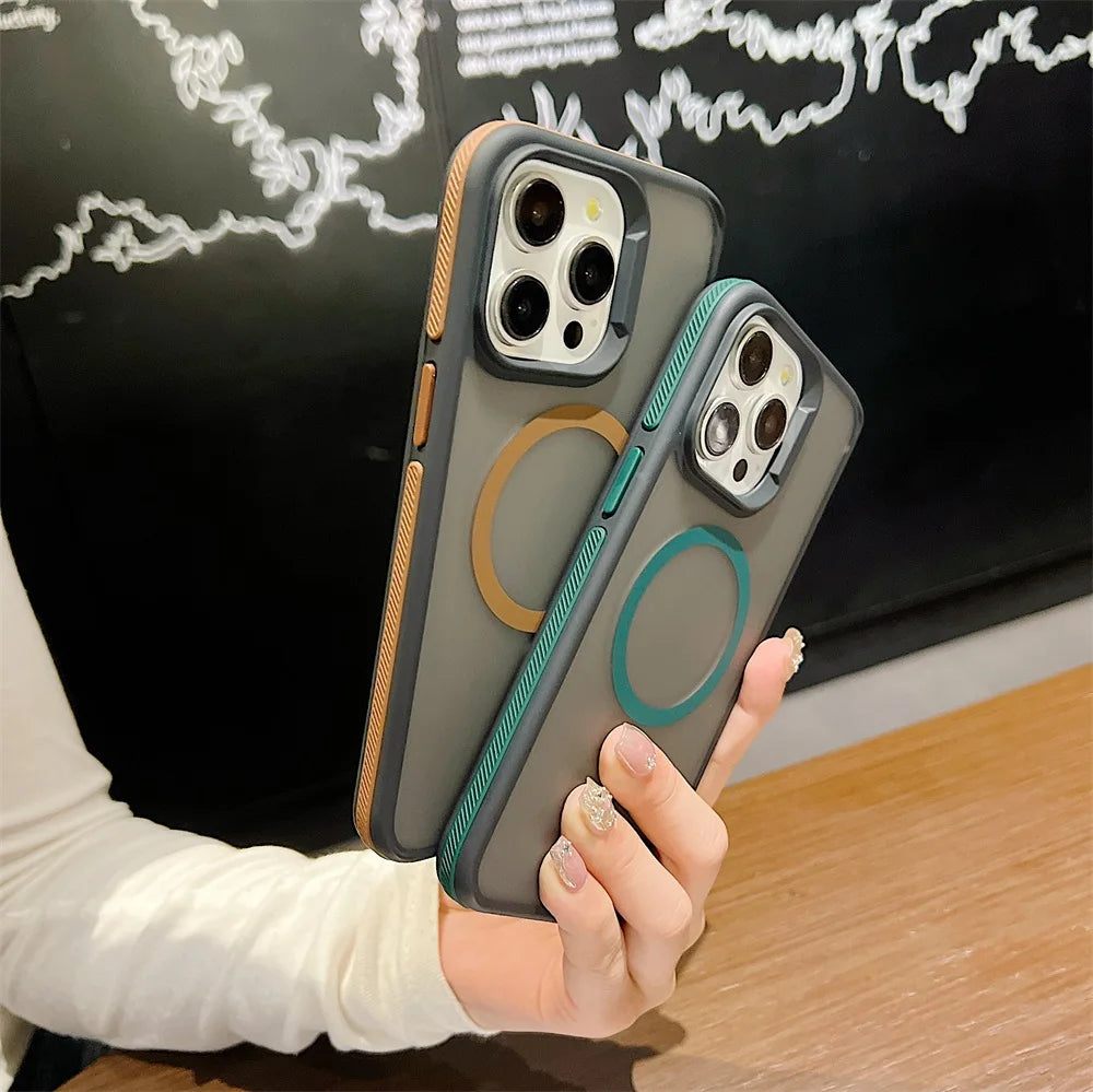 Color blocking Phone Case For Iphone 17Air 17Promax 17Pro 16Promax 16Plus 16 15 Promax 14promax 13 12 Anti Drop Shock Resistance Oasis Select