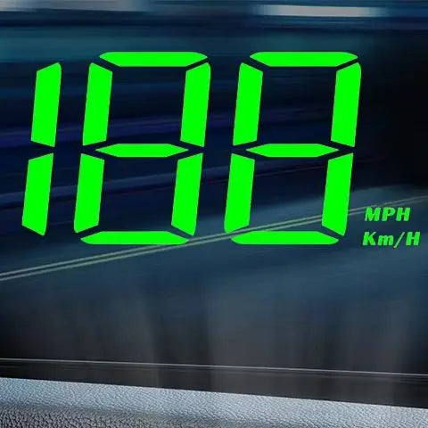 Car Speedometer HUD GPS Head Up Display Digital Speed Meter Windshield Projector For Vehicles Truck Auto Electronics Accessories Oasis Select