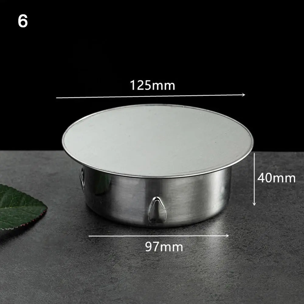 Stainless Steel Sewer Pipe Cap Insert Type anti-odor Anti-blocking Sealing Cover Insect Prevention 50-150mm Rain Pipe Cap Oasis Select 6