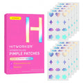 Colorful design acne patch, 120 pieces per box, waterproof, breathable, odorless, suitable for day and night use Oasis Select 120pcs