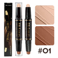 Double-Head Highlighter & Concealer Contour Stick – Waterproof