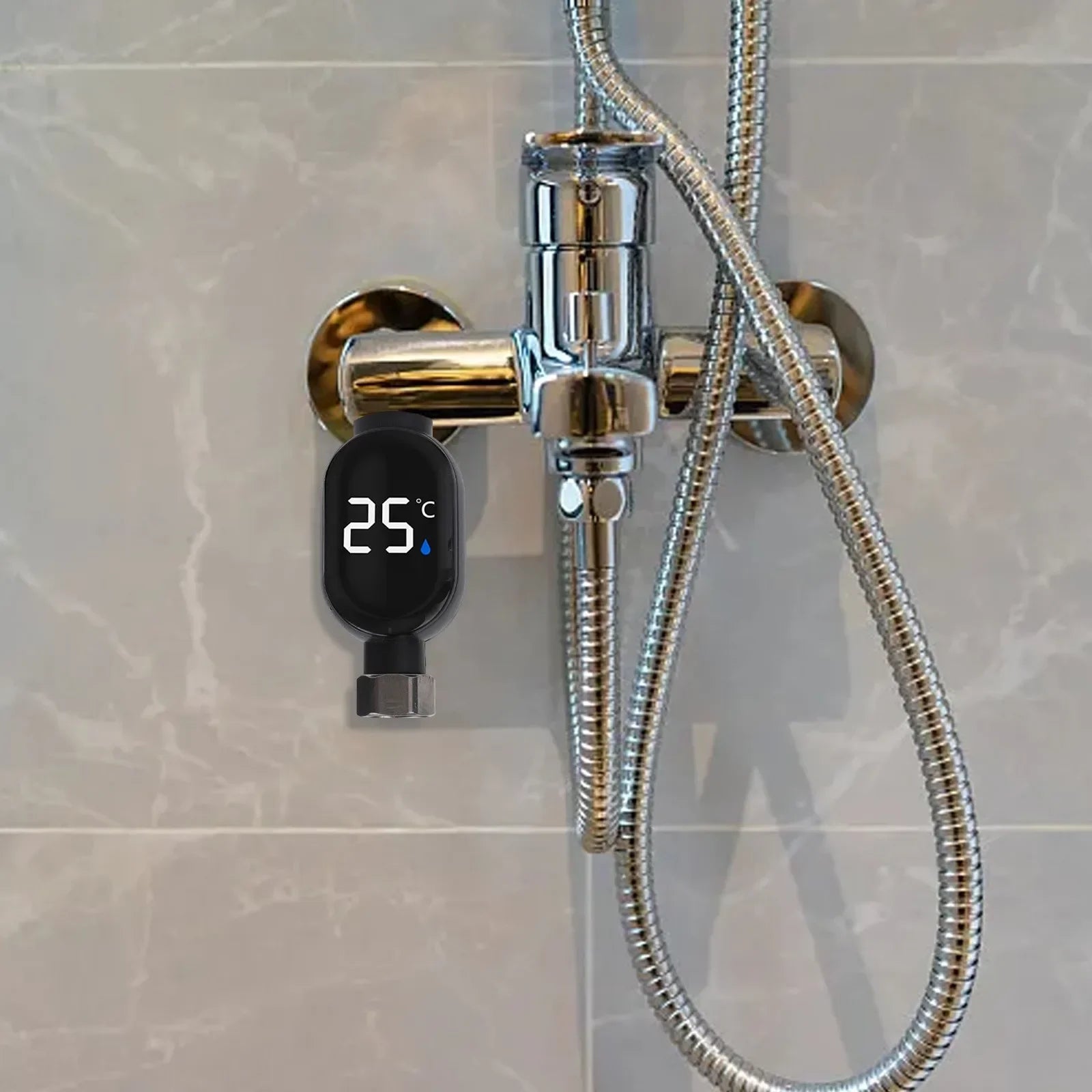 Waterproof Smart Temperature Digital Display Faucet Thermometer Bath Shower Thermometer For Bathroom ACCESSORIES Oasis Select