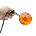 12V 10W Yellow Turn Signal Indicator Light For HJ125-8 GN125 125 Model Electric Bicycle Ebike Scooter Motorcycle Flasher Lamp Oasis Select 1pcs