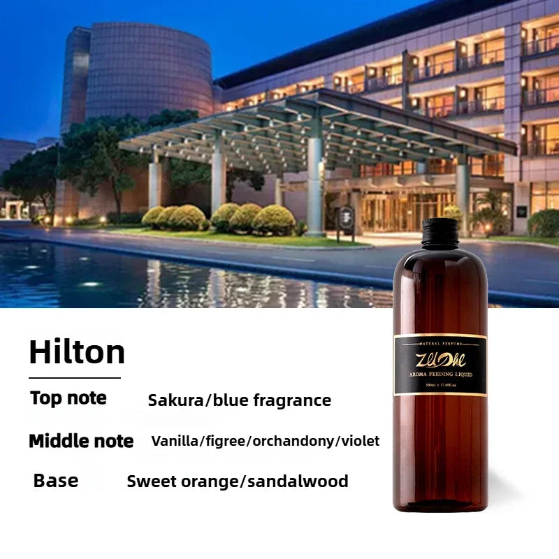 Refill Liquid For Aromatherapy Diffuser Fireless Aroma Essential Oil Long Lasting Car Home Bedroom Hotel Fragrance Scent Refill Oasis Select 500ml Healton1