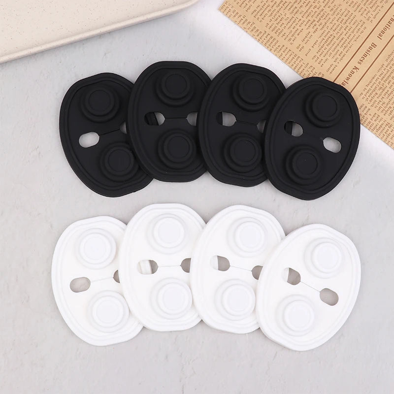 2/4Pcs Car Door Closing Shockproof Pad Silicone Cushion Mute Shock Absorber Protective Covers Car Accessories Oasis Select