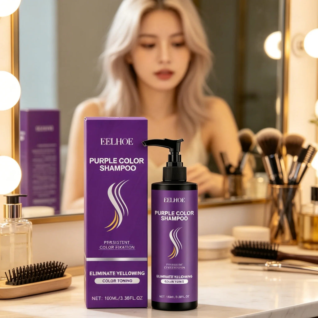 EELHOE Purple Toning Shampoo – Color Care & Moisture 100ml Purple Toning Shampoo Oasis Select