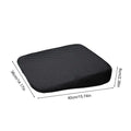 Driver Seat Booster Hip Support Pad Vehicle Accessories Car Seat Cushions Short People Driver for Tailbone Fatigue Relief Truck Oasis Select Black