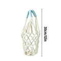 Handwoven Water Bottle Carrier Bag – Foldable Mesh Cup Holder