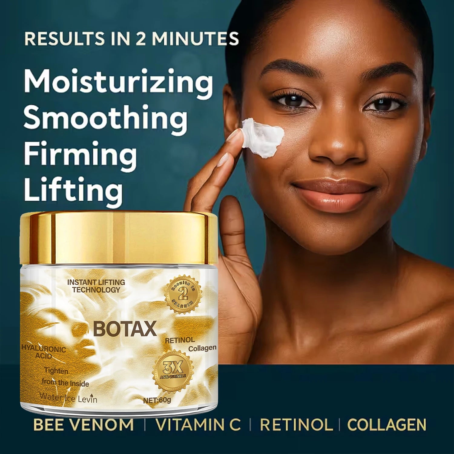 BOTAX Instant Lifting Face Cream – Retinol, Hyaluronic & Collagen Anti-Aging Face Cream Oasis Select