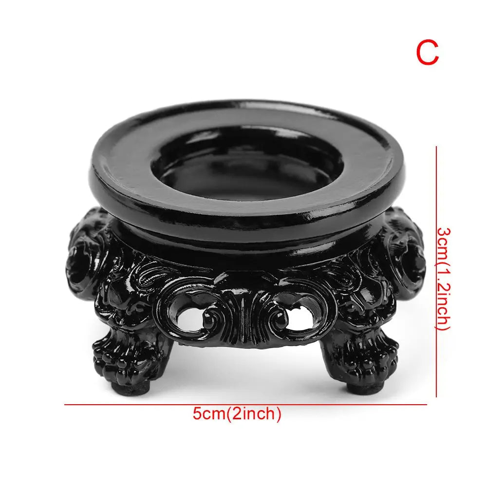 Crystal Ball Stand Display Holder Glass Sphere Stand Ball Base For Soccer Volley Ball Football Rugby Oasis Select C