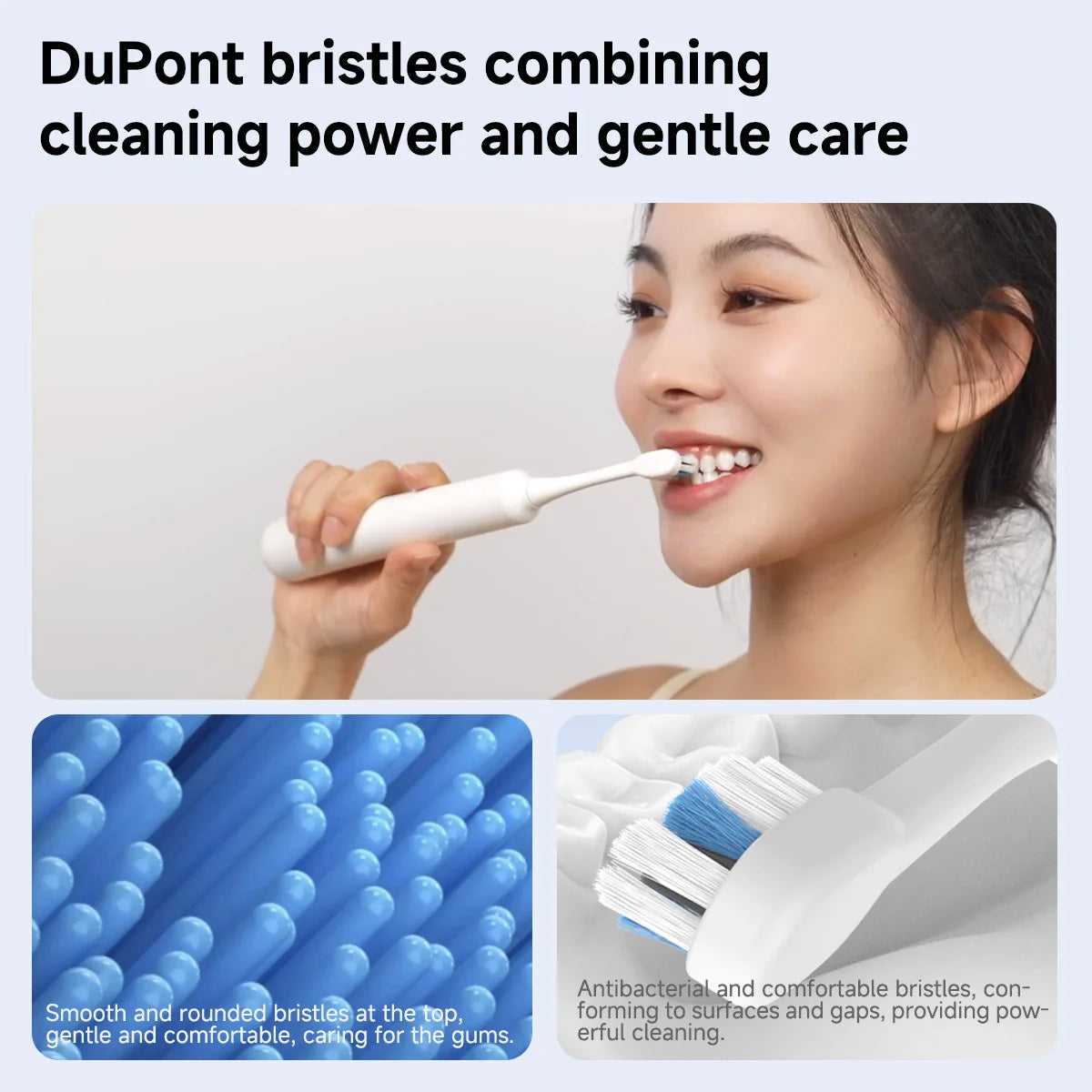 DOCO LAB Sonic Electric Toothbrush 3-gear vibration Mode Smart Whitening Ultrasonic Vibration Teeth Whitening Oral Clean Brush Oasis Select