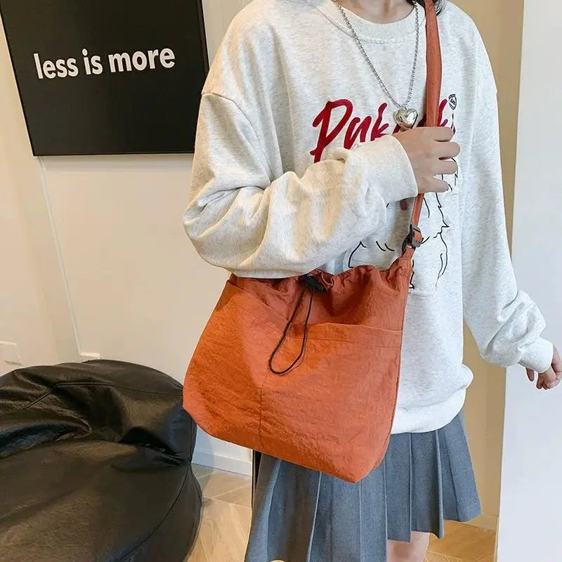 Large Capacity Versatile Shoulder Bag For Women's Summer Popular Lightweight Crossbody Bag Minimalist Tote Handbag Oasis Select