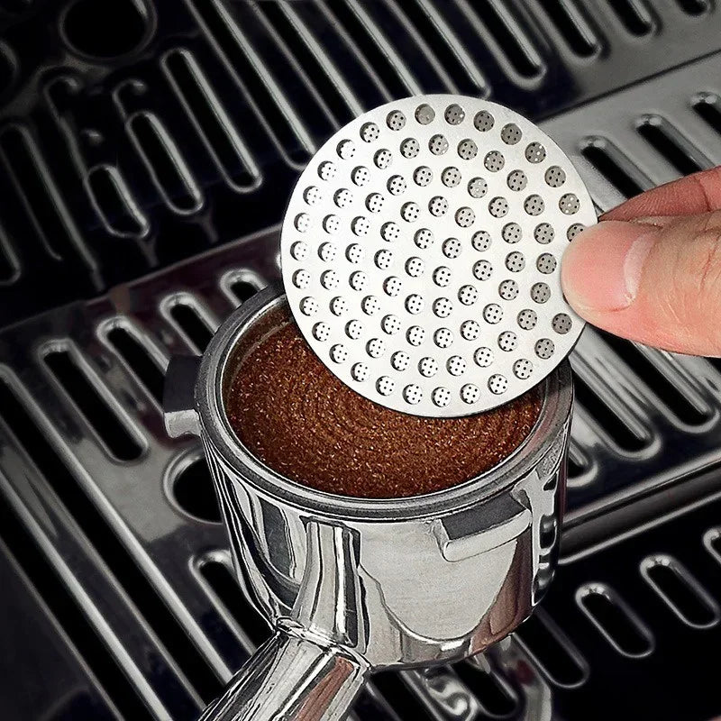 Coffee Secondary Water Separator Stainless Steel Coffee Machine Handle Water Separator Sintered Mesh Filter Filter Screen Oasis Select