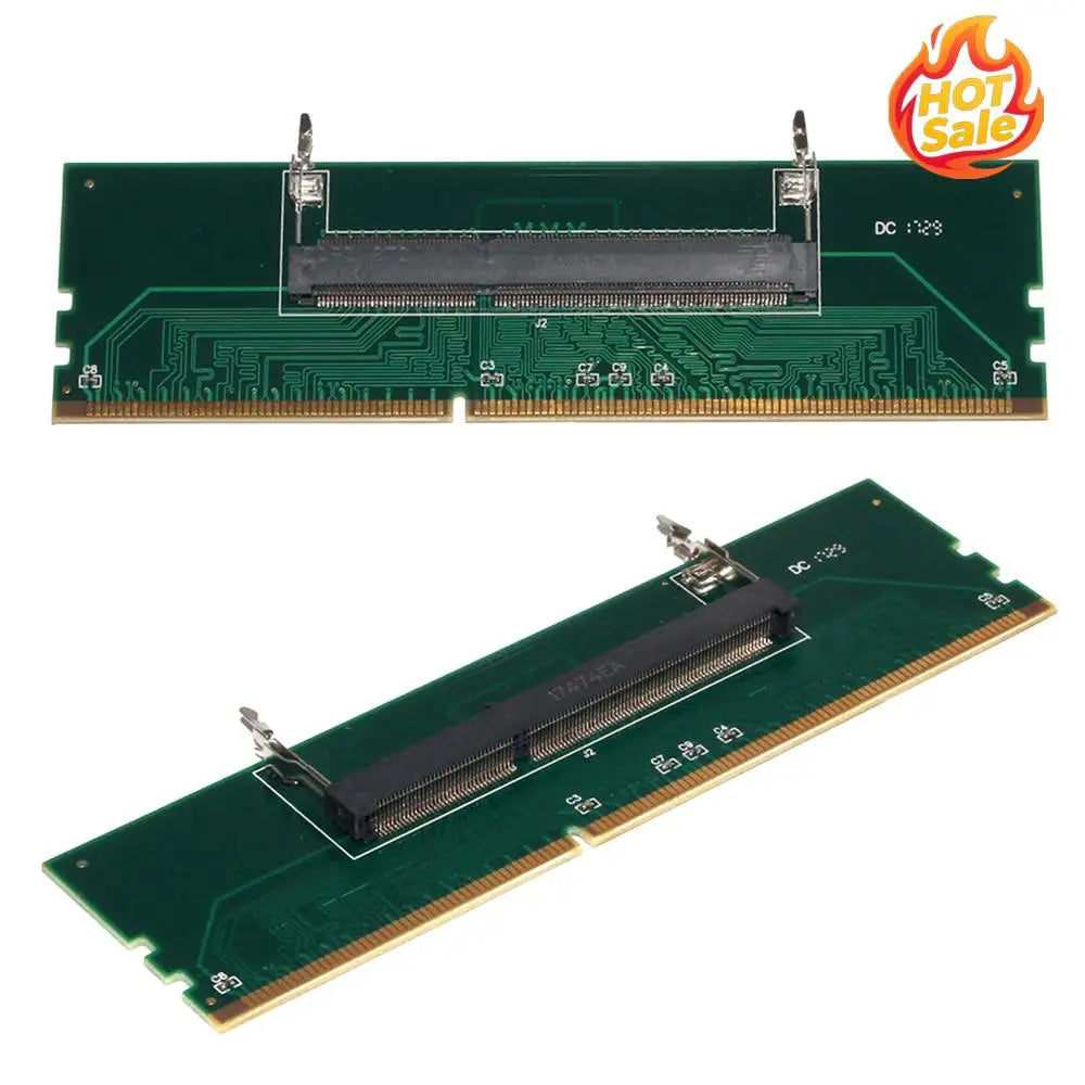 Laptop DDR3 DDR4 SODIMM To Desktop DIMM Memory Connector Cards Converter Adapter 1.5V DDR3 DDR4 Memory Card Converter Tester Oasis Select