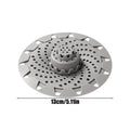 Drain Hair Catcher Silicone Bathroom Floor Bathtub WaterFilter Home Accessories shower drain hair catcher sink Drain strainer Oasis Select Gray