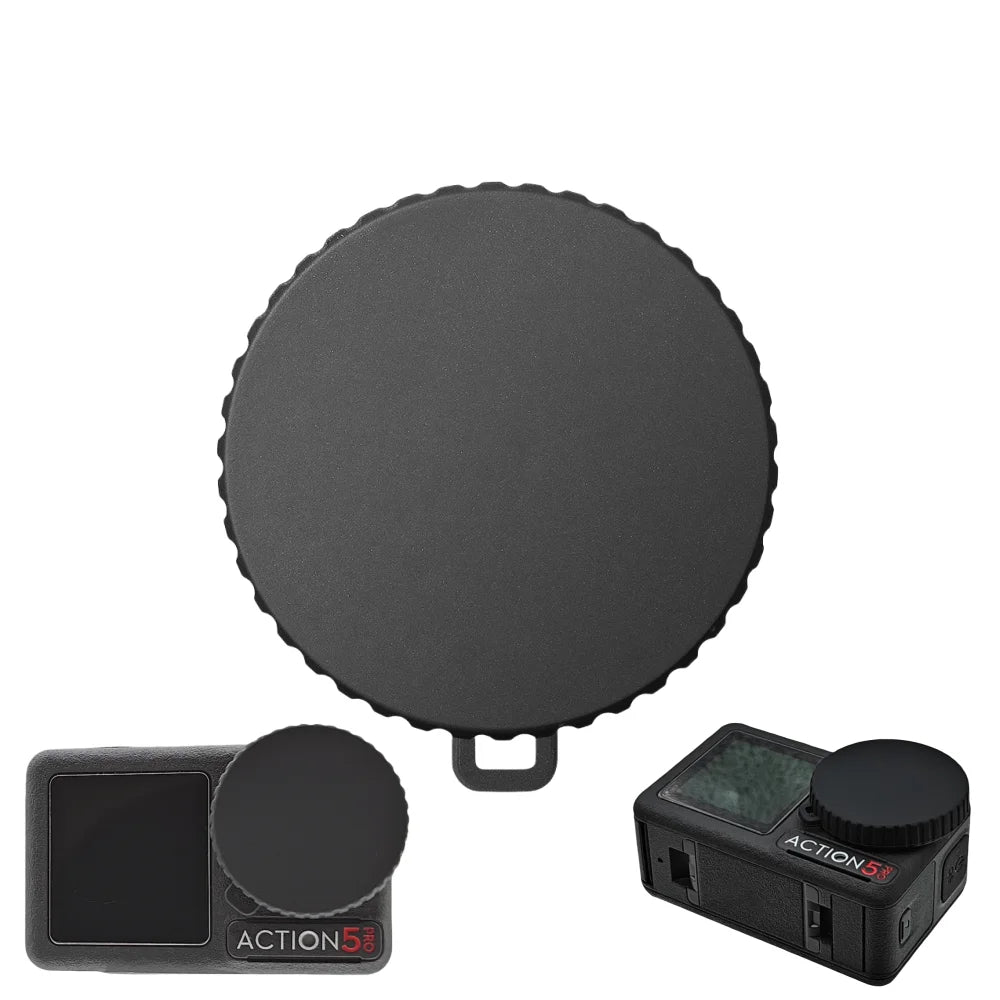 Silicone Lens Cover Cap for DJI Osmo Action 5 Pro & 4