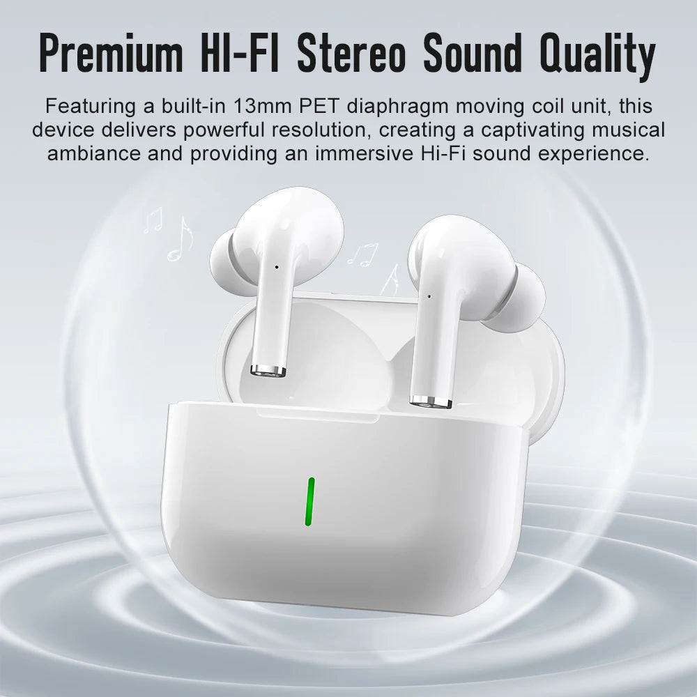 New Wireless Earbuds True Wireless In-Ear Smart Mini Headphones with High-Fidelity 9D Stereo Sound Bass In Ear Headphones Oasis Select