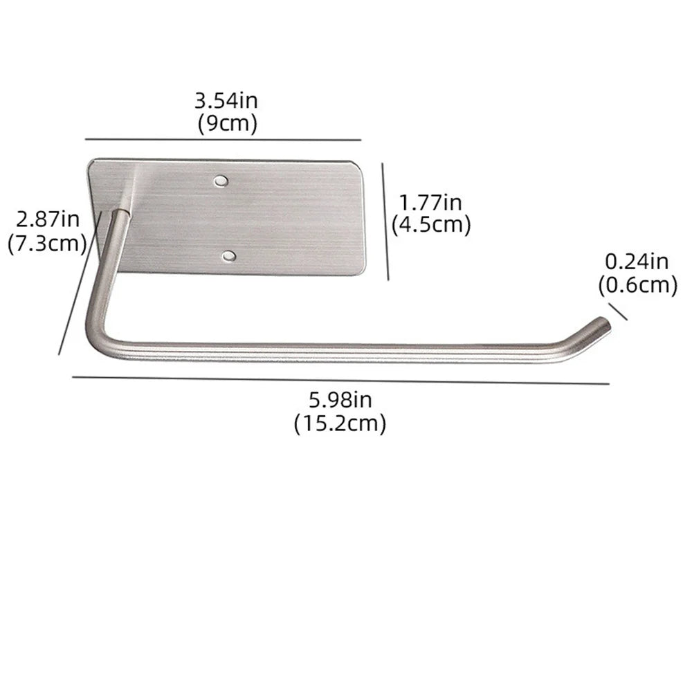 No-Drill Wall Mounted Hat & Storage Hook Rack | Multi-Use