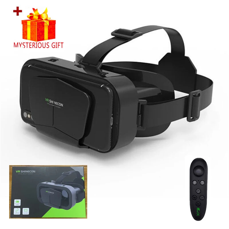 VR Headset Goggles for 4.7–7" Smartphones | 3D VR Glasses