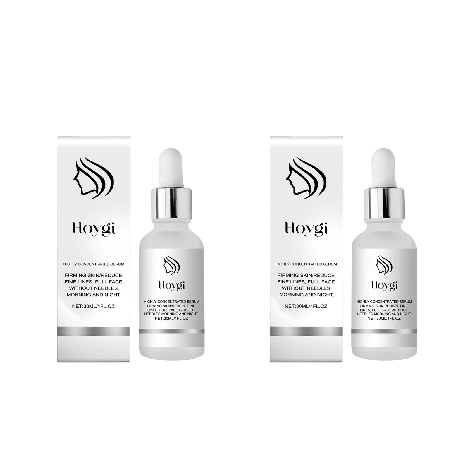 Hoygi Anti-Aging Firming Face Serum – All Skin Types 30ml Anti-Aging Face Serum Oasis Select 2 x 30ml Boxed