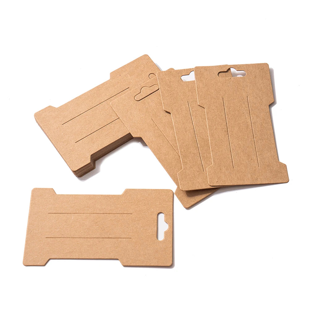 50pcs Paper Hair Bow Clip Display Card for Hairband Hairpins Hairclips Cardboard Accessories Jewelry Packaging Small Business Oasis Select